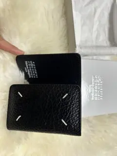 ブラックレザーキーケース スタッズ付き