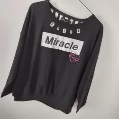 160　H.N.C.　ヒロミチナカノチルドレン　ハート　長袖シャツ　子供服