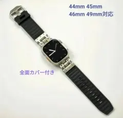 Apple watch バンド 44/45/46/49mm メガヘッド カバー付