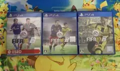 PS4 FIFA ゲーム3本セット　FIFA15.16.17