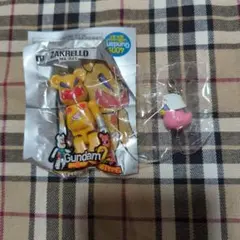 ベアブリック ザクレロ ガンダムさん 彗星ひよこチャーム