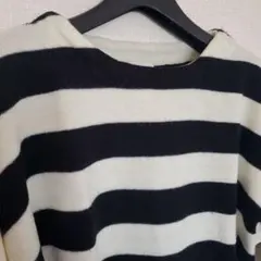 ボーダーカットソー earth music&ecology