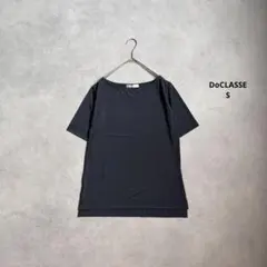 ドゥクラッセ　ボートネック　薄手冷感ひんやりTシャツ　5部丈　プルオーバーSのサムネイル