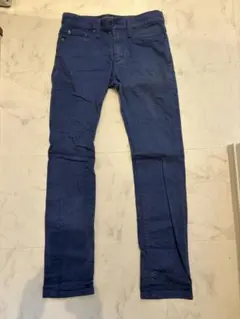 【UNIQLO】ORIGINAL BASIC スキニーフィット　デニム ブルー