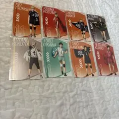 ハイキュープラザ　購入特典 ポストカード　全8種コンプリートセット　ロフト