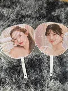 TWICE うちわ NAYEON MOMO 2枚セット