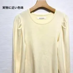 【Ordinary Federation】ニットトップス　バルーンスリーブ　M