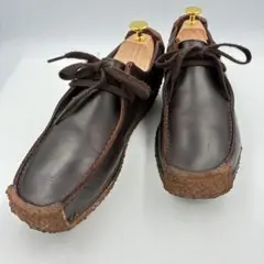 美品✨CLARKS ORIGINALS ワラビー クレープソール ブラウン