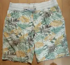 UNIQLO ショートパンツ ボタニカル柄 Lサイズ