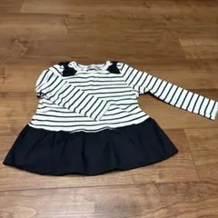 今週中値下げ【美品】moo non non 長袖Tシャツ(100㎝)