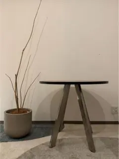 KanademonoテーブルTHE CAFE TABLE / ラバーウッド