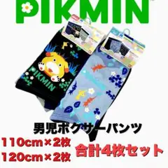 【新品】ピクミン ボクサーパンツ 110cm×2枚120cm×2枚 合計4枚