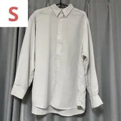 【Sサイズ】ユニセックス GU シアーオーバーサイズシャツ