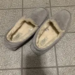 UGG☆モカシン ライトグレー　アンスレー