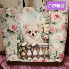 ハンドメイド、椅子に座っている猫ちゃんパネル生地、ビッグサイズトートバッグ ハンドメイド、椅子に座っている猫ちゃんパネル生地、ビッグサイズ