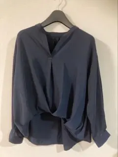 ♥️earth music&ecology とろみスキッパーブラウス フリーサイズ