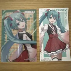 プロセカ　スシロー　初音ミク カード ステッカー