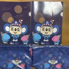ドラゴンズファンフェスタ　記念グッズ【クリアファイル、巾着袋】