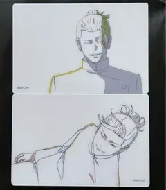 アニメ呪術廻戦展 夏油傑 原画クリアカード 懐玉・玉折2枚