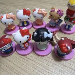 も*も様 ハローキティ フィギュア 9体セット　フルタ製菓　チョコエッグ