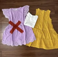 après les cours アプレレクール ワンピース 半袖Tシャツ120