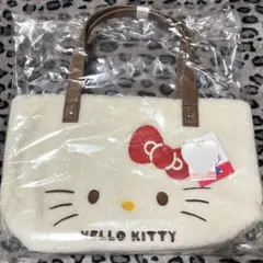 ハローキティ ボア トートバッグ