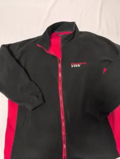 ブジヂストンスポーツ フリース ジャケット アウター 黒 メンズ XL