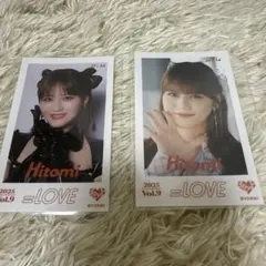 =LOVE イコラブミニフォト カード 髙松瞳 絶対アイドル辞めないで