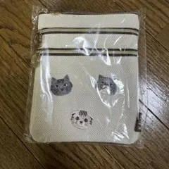 カルディ　ネコの日バッグ2026 3段マルチポーチ