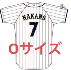 阪神タイガース 中野拓夢 日本代表 レプリカユニフォーム 背番号7 サイズO