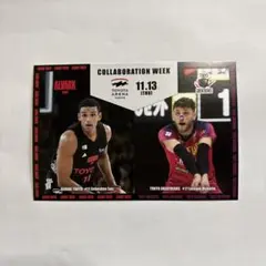 東京グレートベアーズ アルバルク東京 コラボポストカード