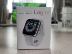 A. Log 10 スマートウォッチ 本体 ホワイト 未使用品