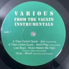 Various From The Vaults Instrumentals