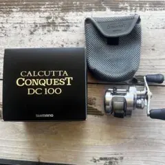 SHIMANO 09 カルカッタコンクエスト 200DC 【使用感有りキズ有り