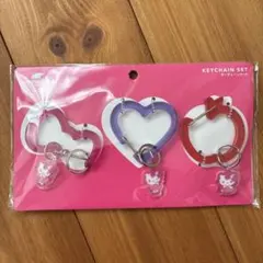USJ限定　ハローキティ　キーチェーン3点セット　サンリオ　ユニバ