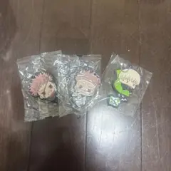 呪術廻戦　ラバーストラップ　虎杖悠仁　両面宿儺　狗巻棘