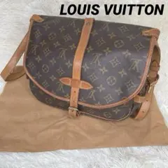 LOUIS VUITTON ショルダーバッグ モノグラム ソミュール30