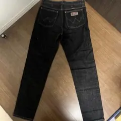 Wrangler ストレートデニムパンツ ブラックのサムネイル