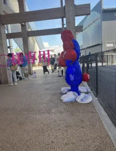 ○様専用　大阪関西万博　ミャクミャク　ストラップ　ブルー&おまけ