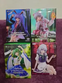 東方project　プライズフィギィア4種まとめ売り