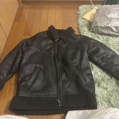 レザー ブラックジャケット