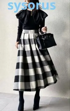 新品未使用　SYSORUS 黒 スカート サイズ38 2025年最新】sysorus スカートの人気アイテム - メルカリ