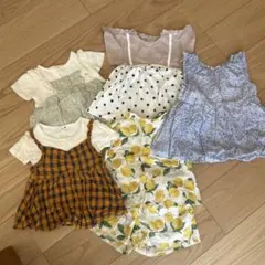 女の子夏服まとめ売り　80.90サイズ