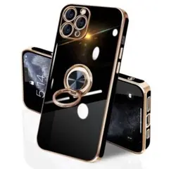 iPhone11Pro ケース リング付き TPU カバー 耐衝撃 スタンド機能