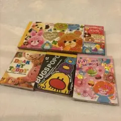 【平成レトロ・平成ポップ】キャラクターメモ帳4冊