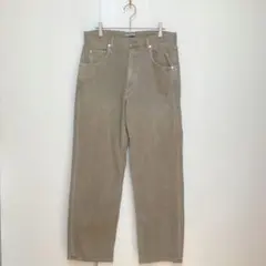 ＷＹＭ グレー L ストレート コットン100% カラー デニム