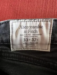 Abercrombie & Fitch スリムストレートデニム 33W32Lのサムネイル