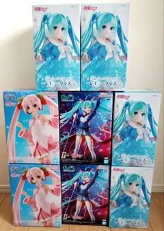 初音ミク フィギュア 8点セット まとめ売り