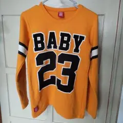 BABY DOLL オレンジ 長袖トレーナー BABY 23