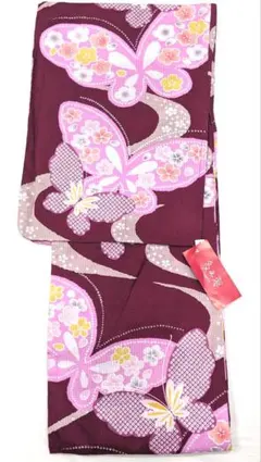 浴衣、ゆかた、新品、レディース、かわいい、蝶